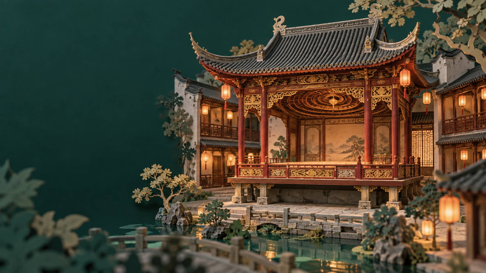 秦氏支祠主题微缩教学创作
